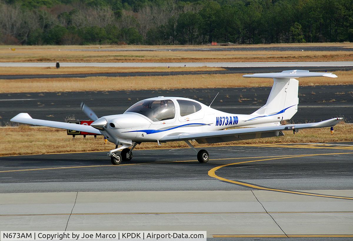 N673AM, 2006 Diamond DA-40 Diamond Star C/N 40.673, @ PDK