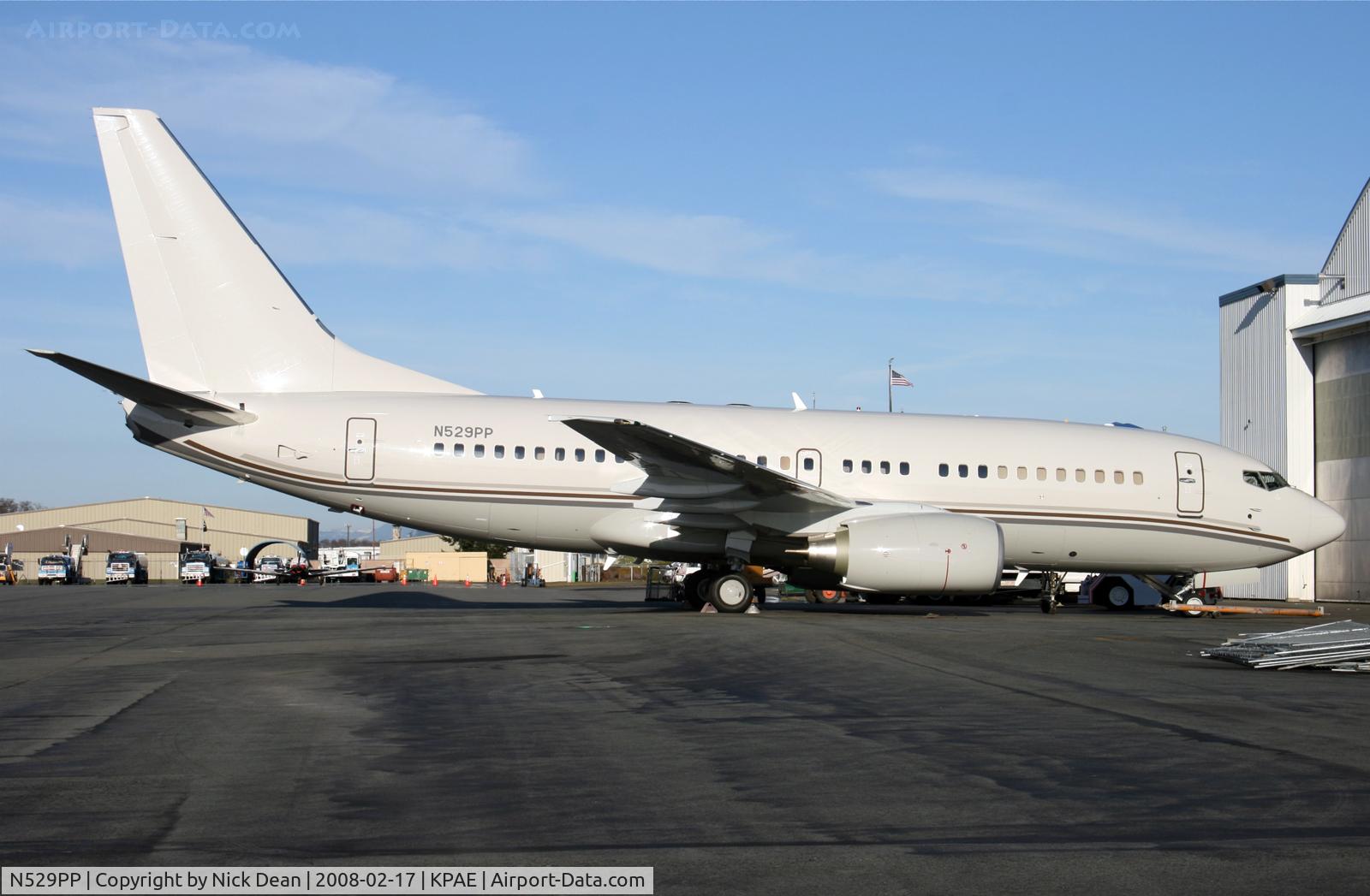 N529PP, 2007 Boeing 737-7HJ C/N 36756, KPAE