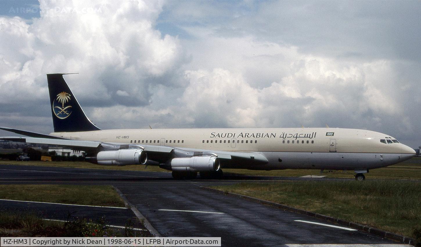 HZ-HM3, 1977 Boeing 707-368C C/N 21368, LFPB (Currently registered N707MQ)