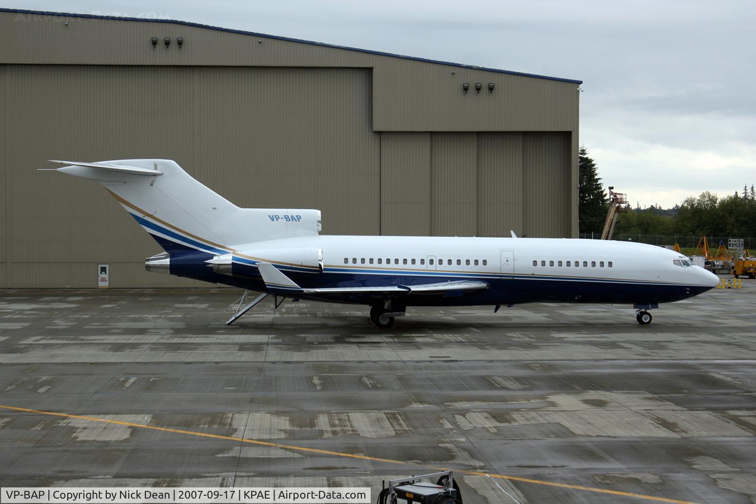 VP-BAP, 1967 Boeing 727-21 C/N 19260, KPAE