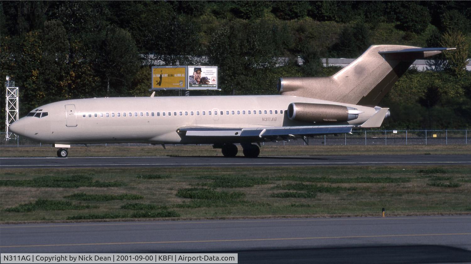 N311AG, 1971 Boeing 727-17 C/N 20512, KBFI