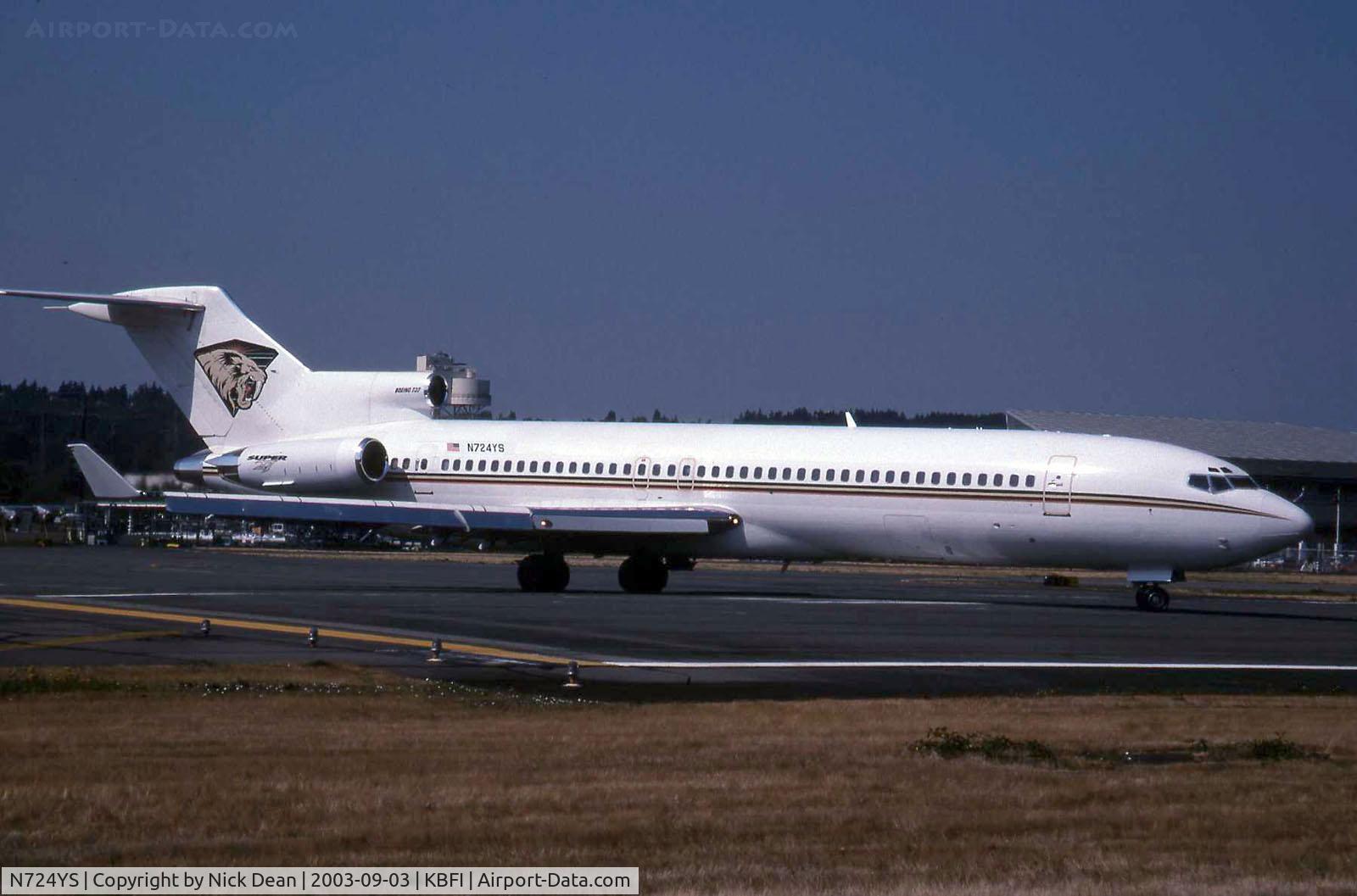 N724YS, 1978 Boeing 727-281 (Adv) C/N 21474, KBFI