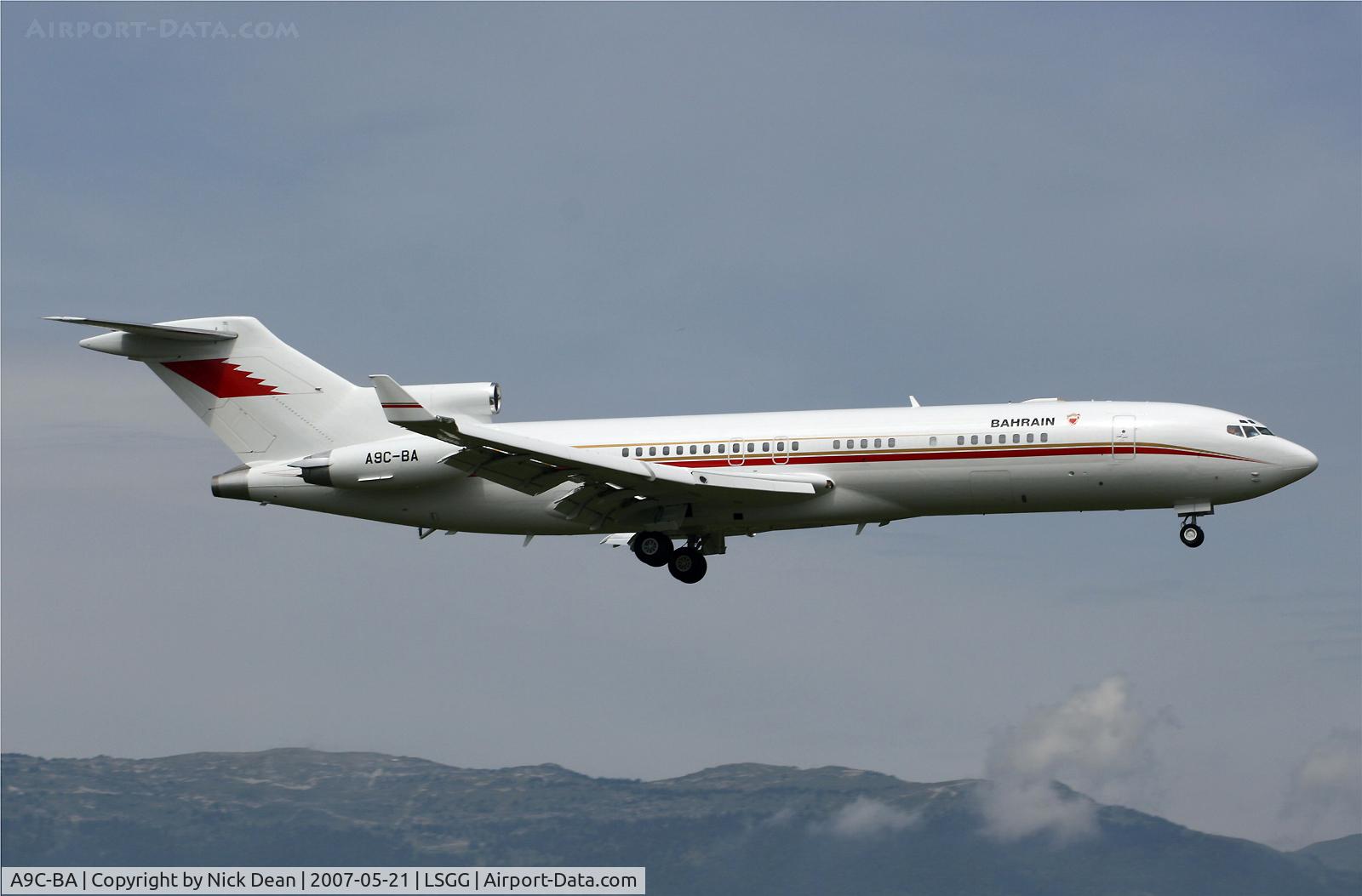 A9C-BA, 1980 Boeing 727-2M7 C/N 21824, LSGG