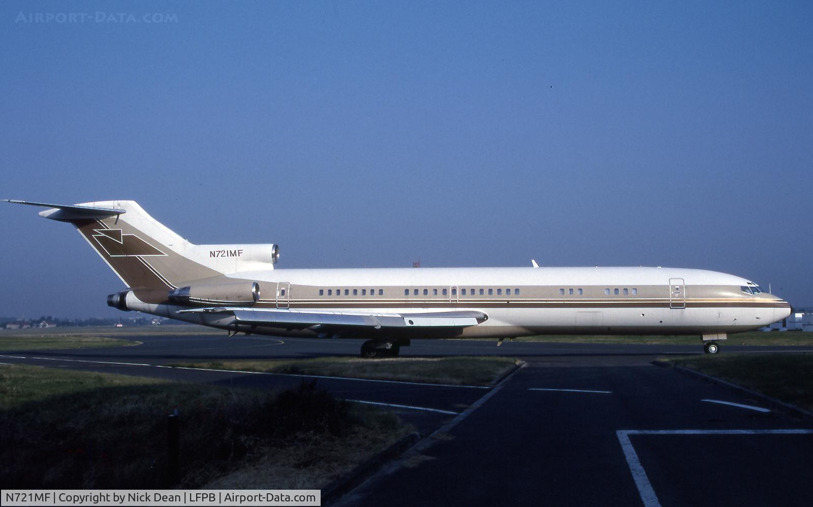 N721MF, 1981 Boeing 727-2X8 C/N 22687, LFPB (Currently registered N727LL)