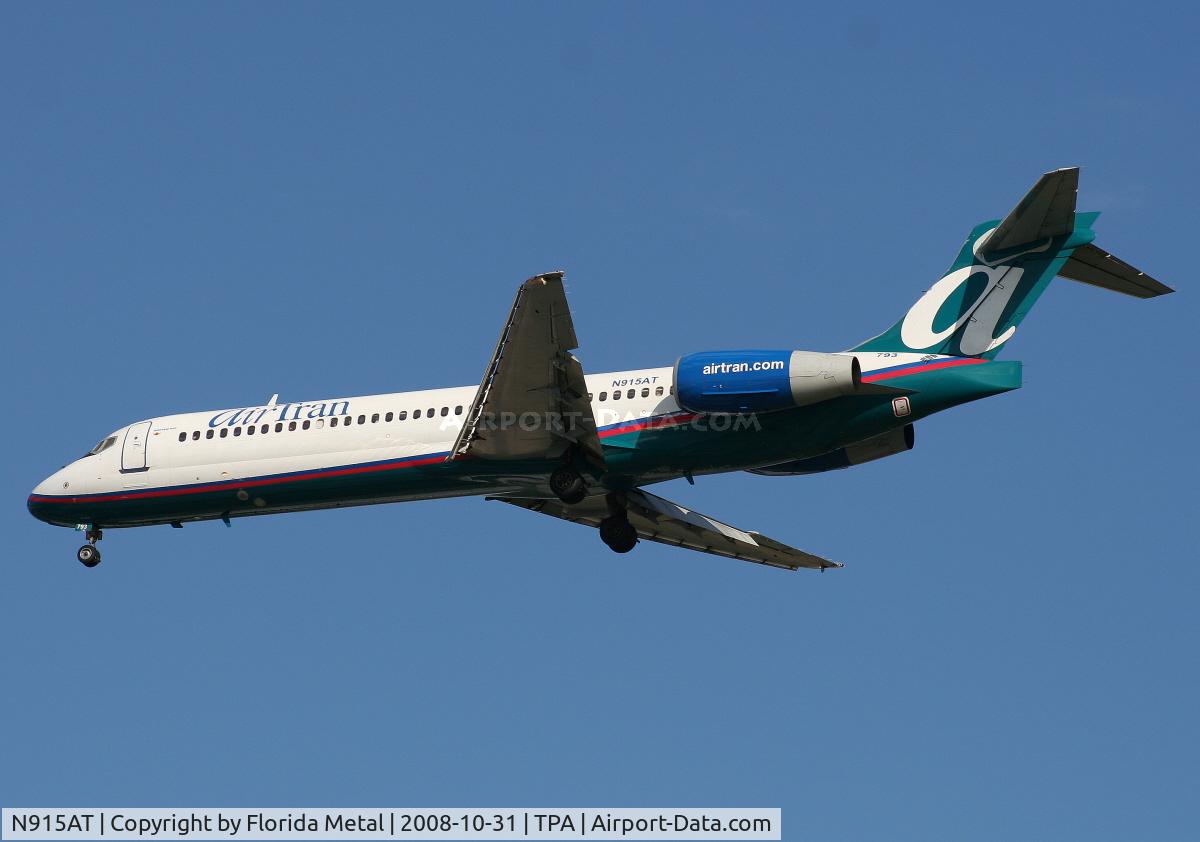 N915AT, 2001 Boeing 717-200 C/N 55085, Air Tran 717