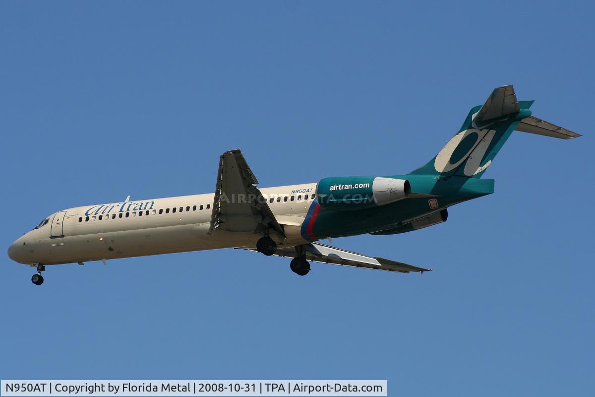 N950AT, 2000 Boeing 717-200 C/N 55012, Air Tran 717
