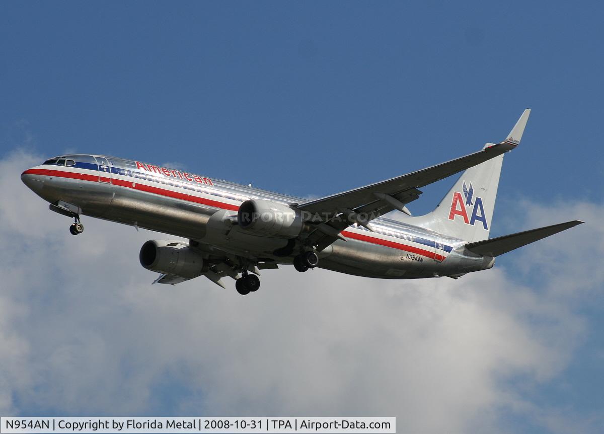 N954AN, 2001 Boeing 737-823 C/N 30089, American 737-800
