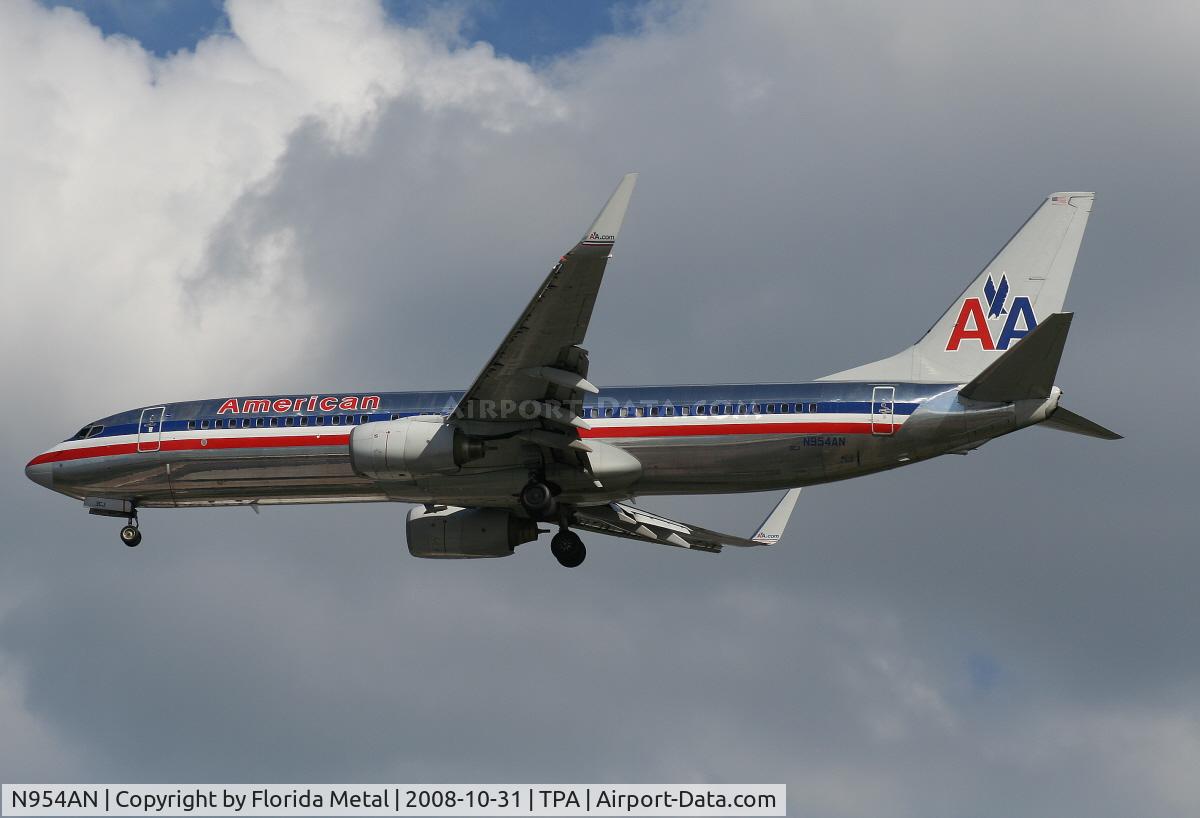 N954AN, 2001 Boeing 737-823 C/N 30089, American 737-800