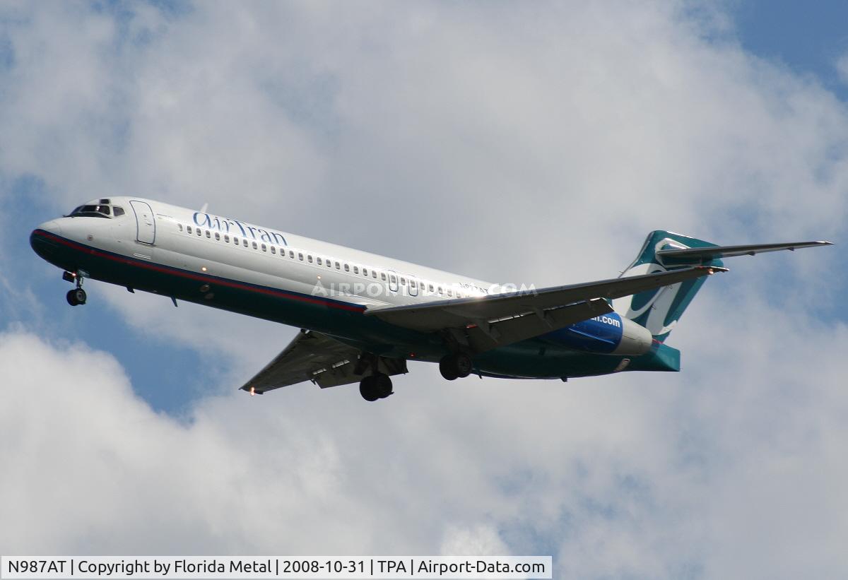 N987AT, 2001 Boeing 717-200 C/N 55088, Air Tran 717
