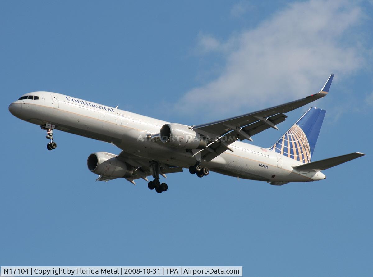 N17104, 1994 Boeing 757-224 C/N 27294, Continental 757-200