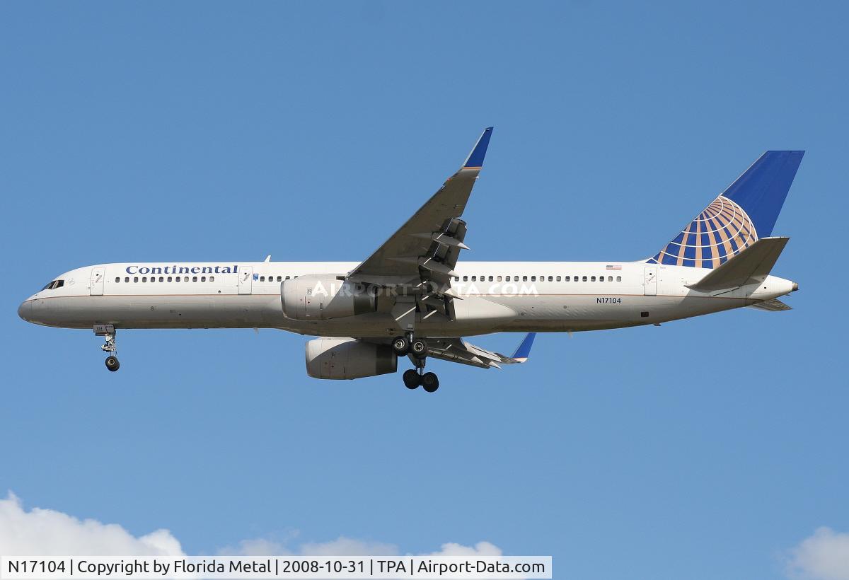 N17104, 1994 Boeing 757-224 C/N 27294, Continental 757-200