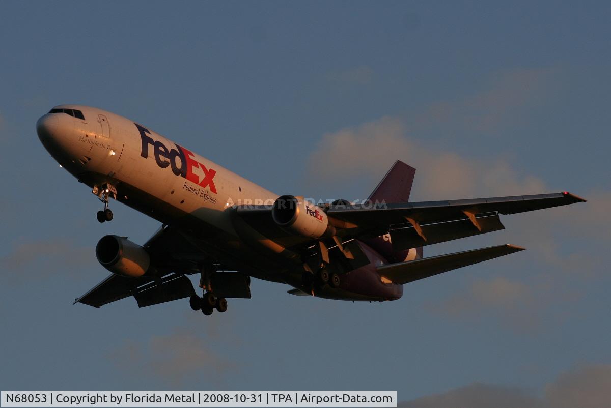 N68053, 1974 McDonnell Douglas DC-10-10F C/N 47807, Fed Ex DC-10-10F