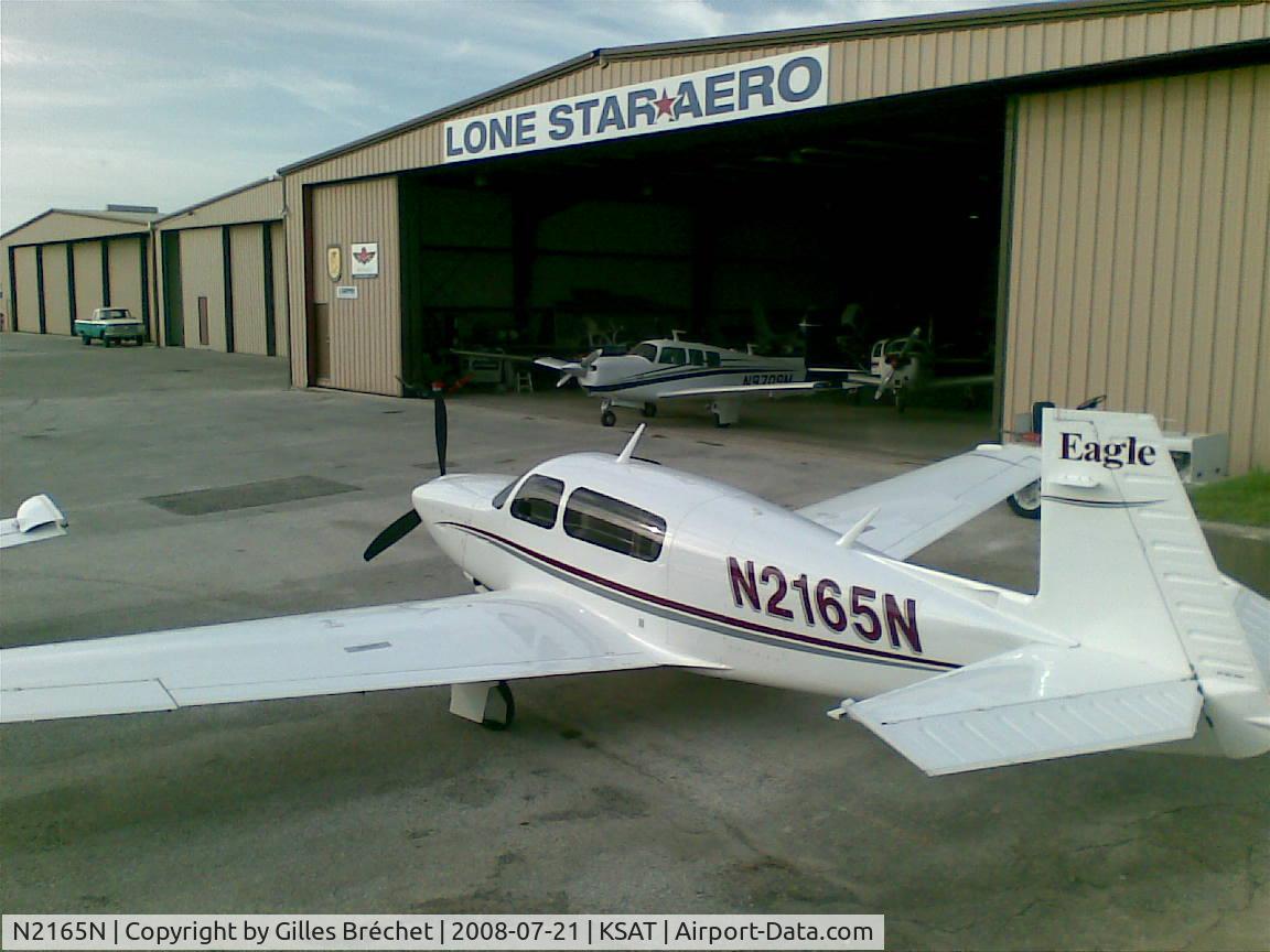N2165N, 1999 Mooney M20S Eagle C/N 30-0007, Good service at Lone Star