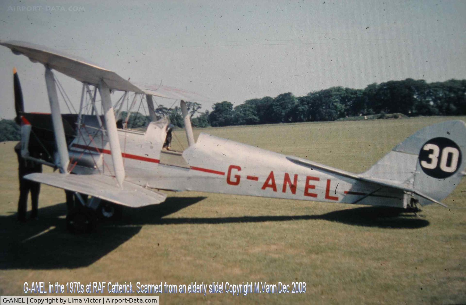 G-ANEL, 1939 De Havilland DH-82A Tiger Moth II C/N 82333, used to be owned & flown by my next-door neighbour