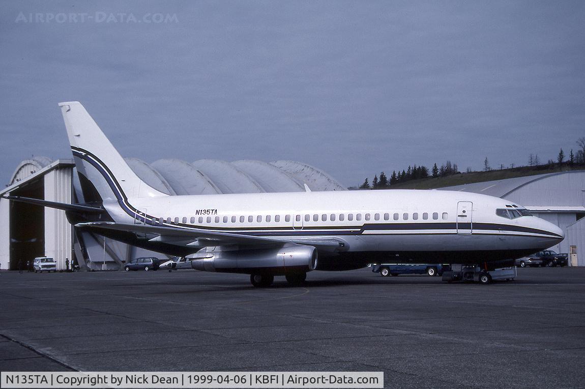 N135TA, 1969 Boeing 737-222 C/N 19940, KBFI