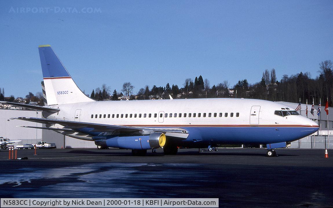 N583CC, 1975 Boeing 737-291 C/N 21069, KBFI