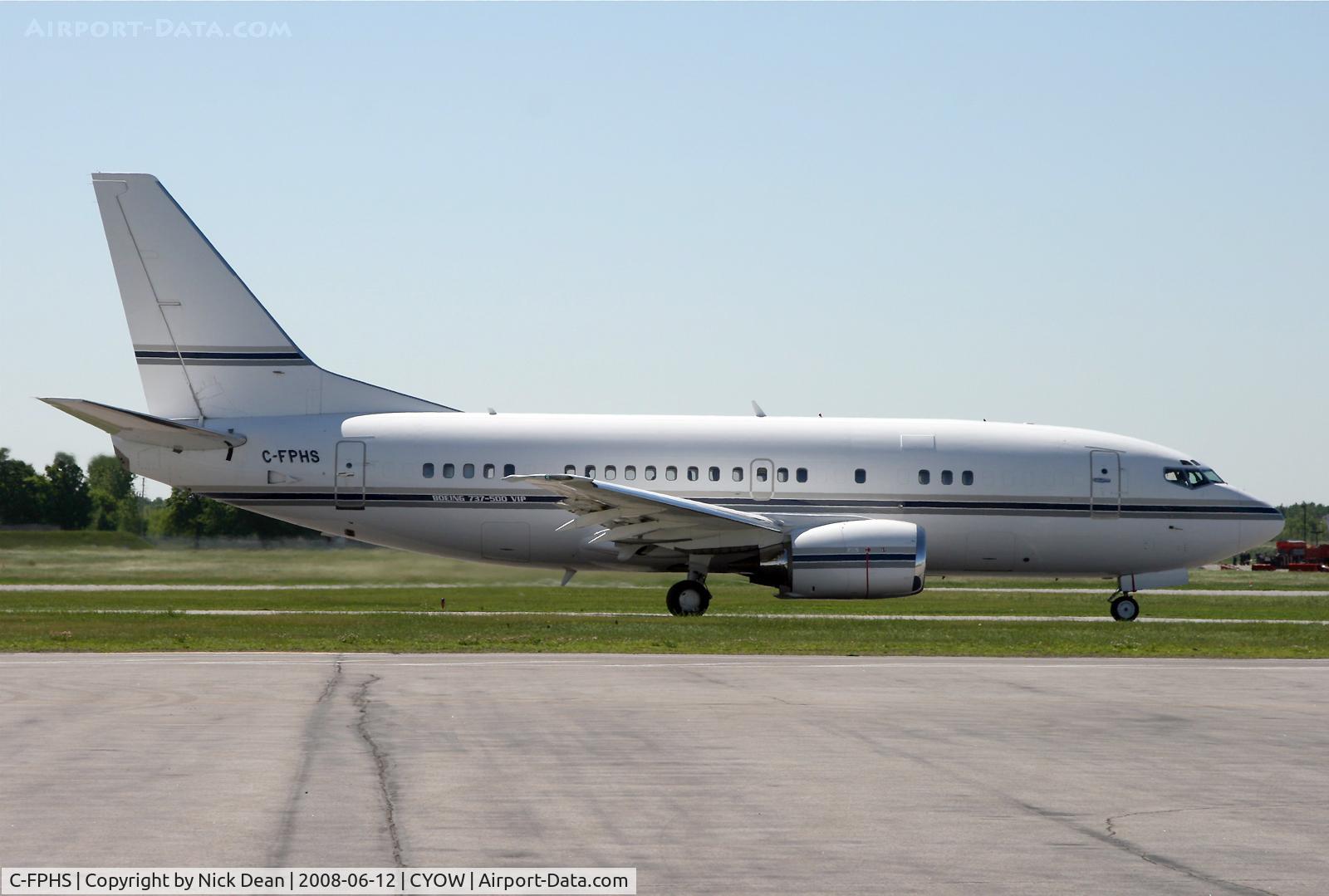C-FPHS, 1991 Boeing 737-53A C/N 24970, CYOW
