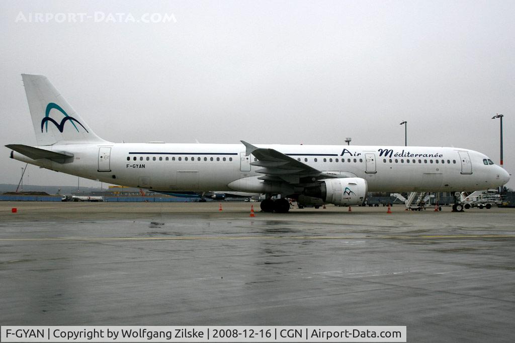 F-GYAN, 1995 Airbus A321-111 C/N 535, visitor
