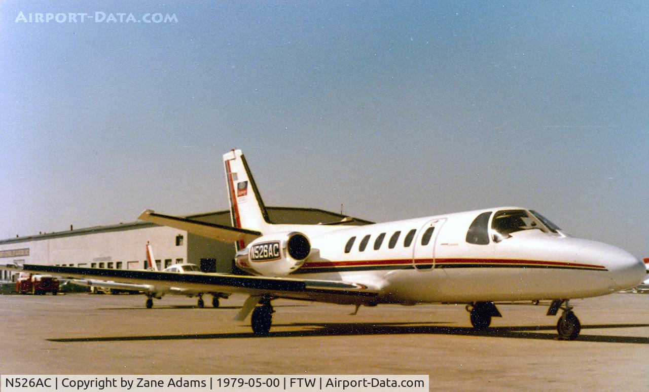 N526AC, 1978 Cessna 550 Citation II C/N 0038, At Meacham Field - Amway Citation