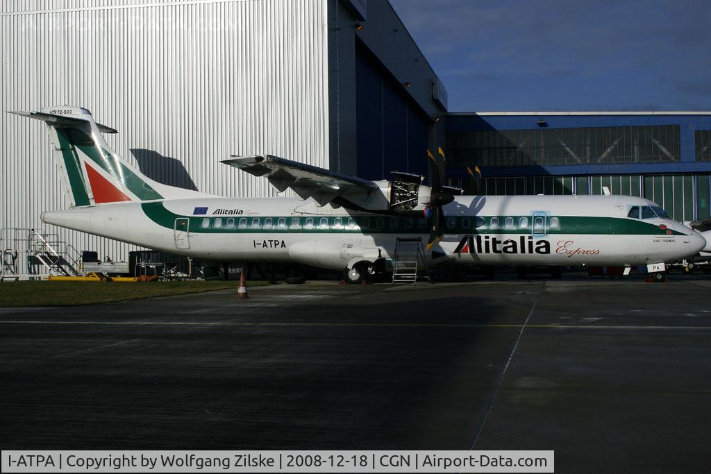 I-ATPA, 1999 ATR 72-212A C/N 626, visitor