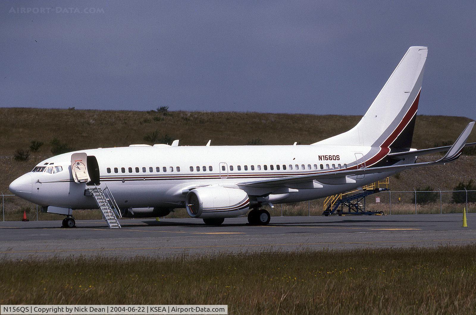 N156QS, 2000 Boeing 737-7BC C/N 30756/569, KSEA (Currently registered N836BA one of the Boeing Co. corporate fleet based at Gary Indiana)