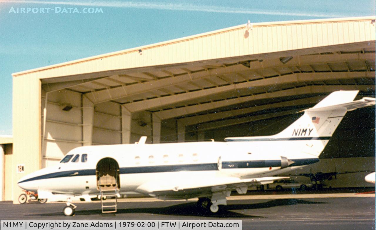 N1MY, 1966 Hawker Siddeley DH-125 C/N 25082, At Meacham Field - Hawker 800XP