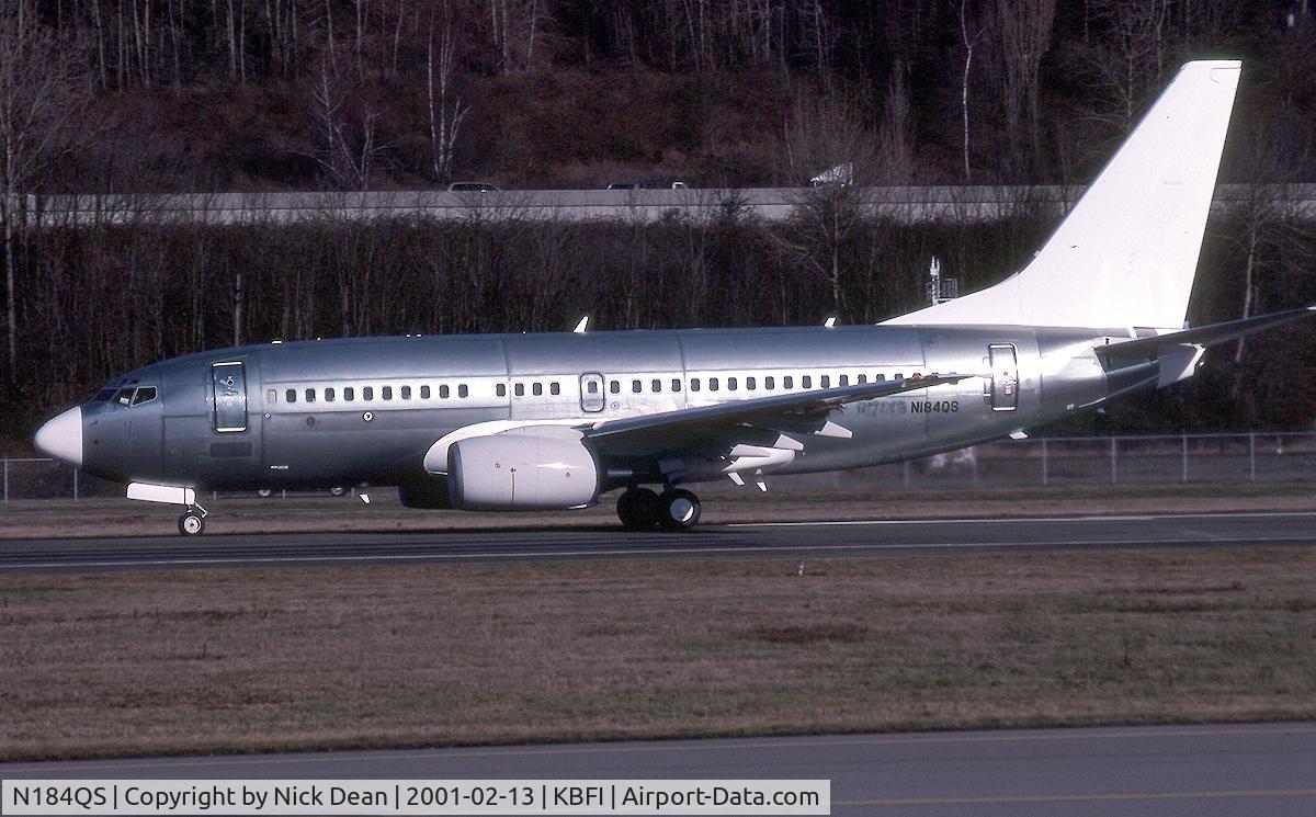N184QS, 2001 Boeing 737-7BC C/N 30884, KBFI