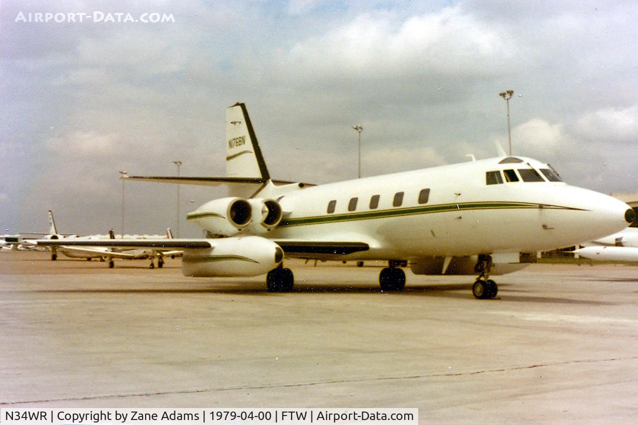 N34WR, 1977 Lockheed L-1329-25 Jetstar II C/N 5207, Registered as N176BN - Burlington Northern - At Meacham Field