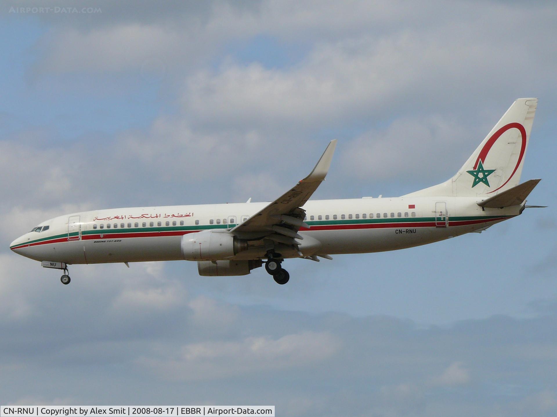 CN-RNU, 2002 Boeing 737-8B6 C/N 28987, Boeing B737-8B6 CN-RNU Royal Air Maroc