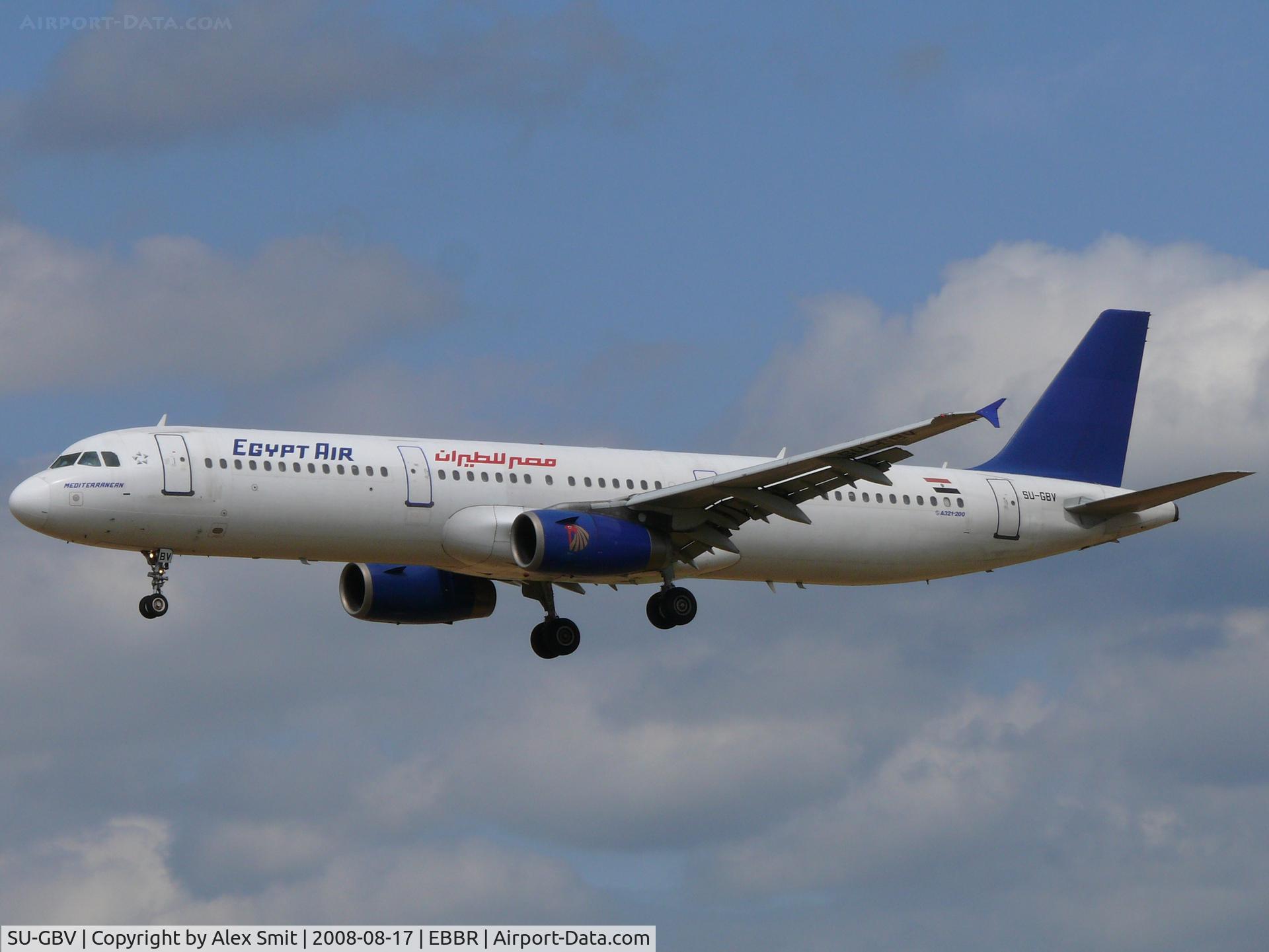 SU-GBV, 1997 Airbus A321-231 C/N 715, Airbus Industries A321-231 Su-GBV EgyptAir