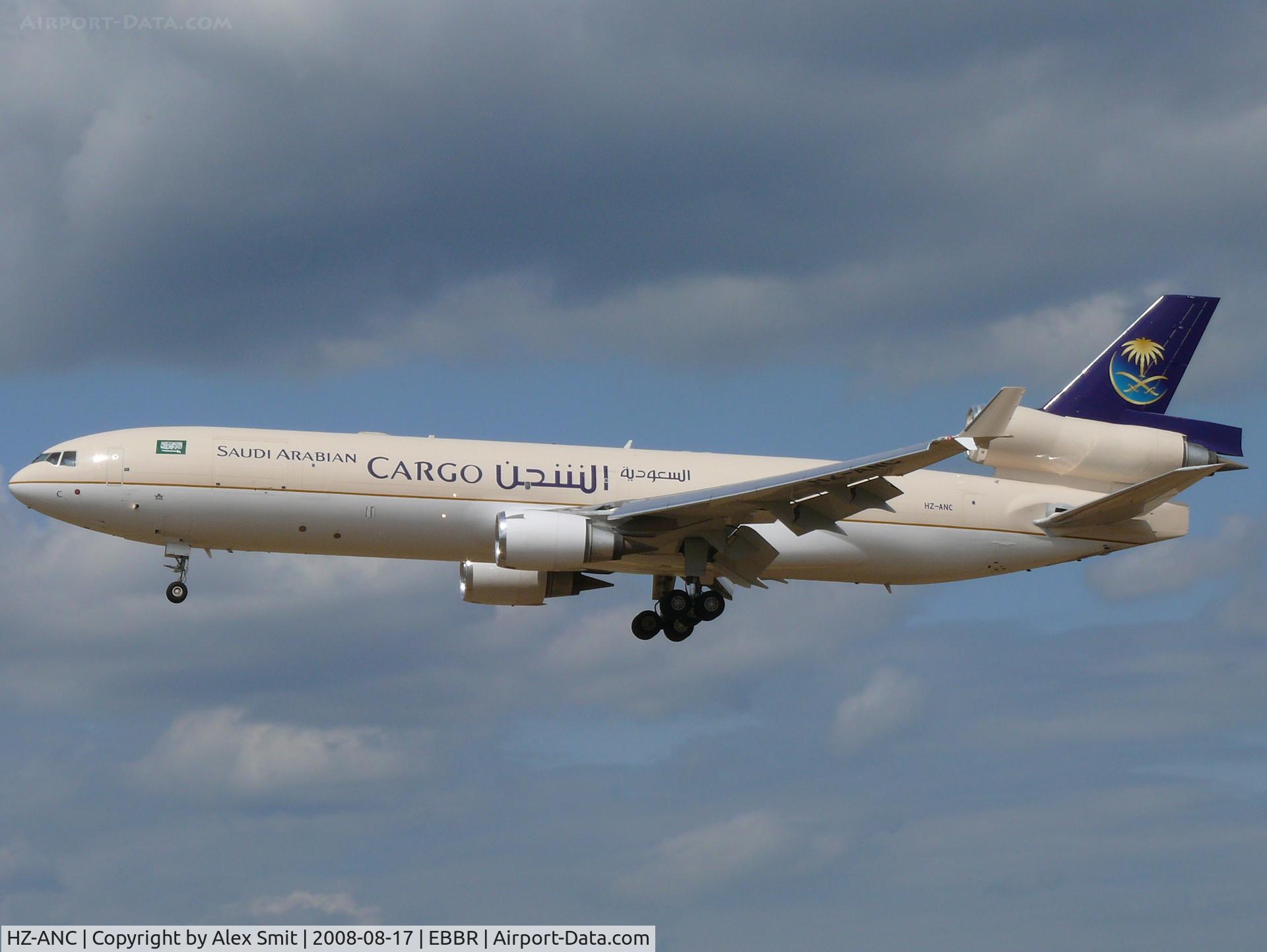 HZ-ANC, 1997 McDonnell Douglas MD-11F C/N 48776, McDonnell Douglas MD-11F HZ-ANC Saudi Arabian Cargo
