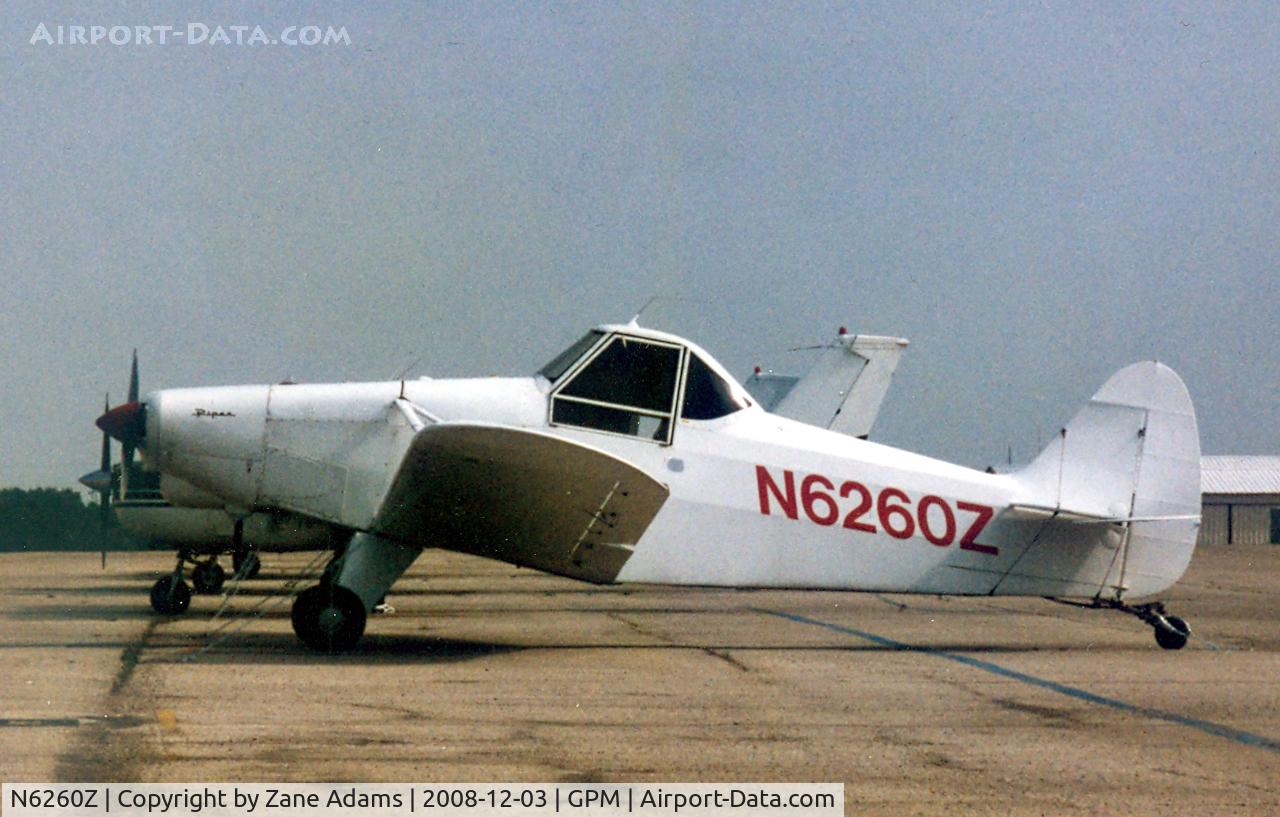 N6260Z, 1960 Piper PA-25 C/N 25-321, At Grand Prairie Municipal - Used for banner towing