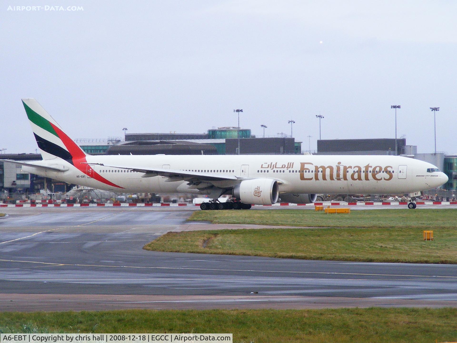 A6-EBT, 2006 Boeing 777-31H/ER C/N 32730, Emirates