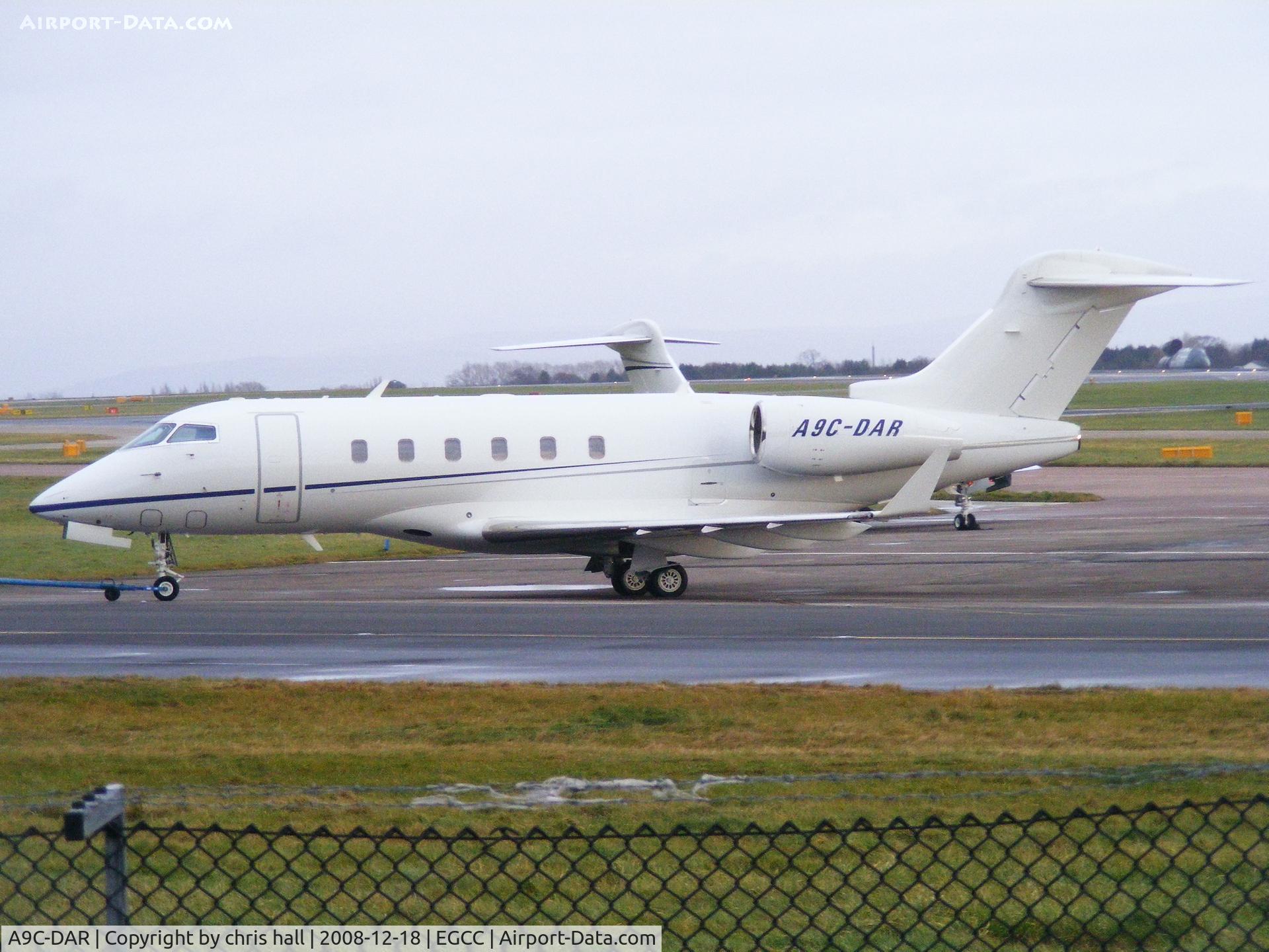 A9C-DAR, 2007 Bombardier Challenger 300 (BD-100-1A10) C/N 20169, Avcon Jet AG; Ex G-UYGB