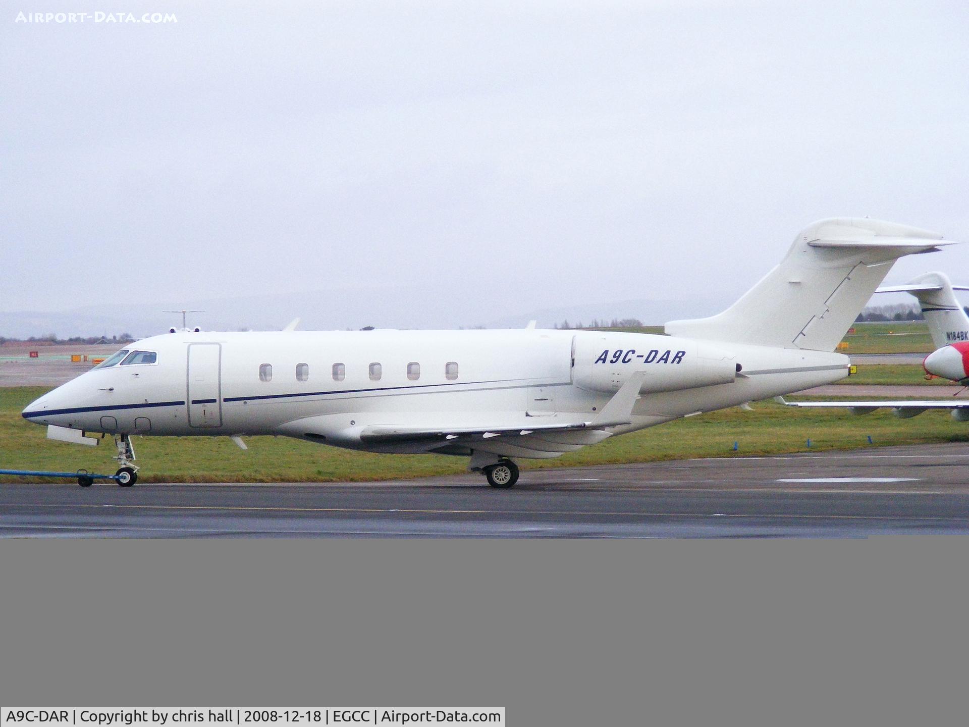 A9C-DAR, 2007 Bombardier Challenger 300 (BD-100-1A10) C/N 20169, Avcon Jet AG; Ex G-UYGB