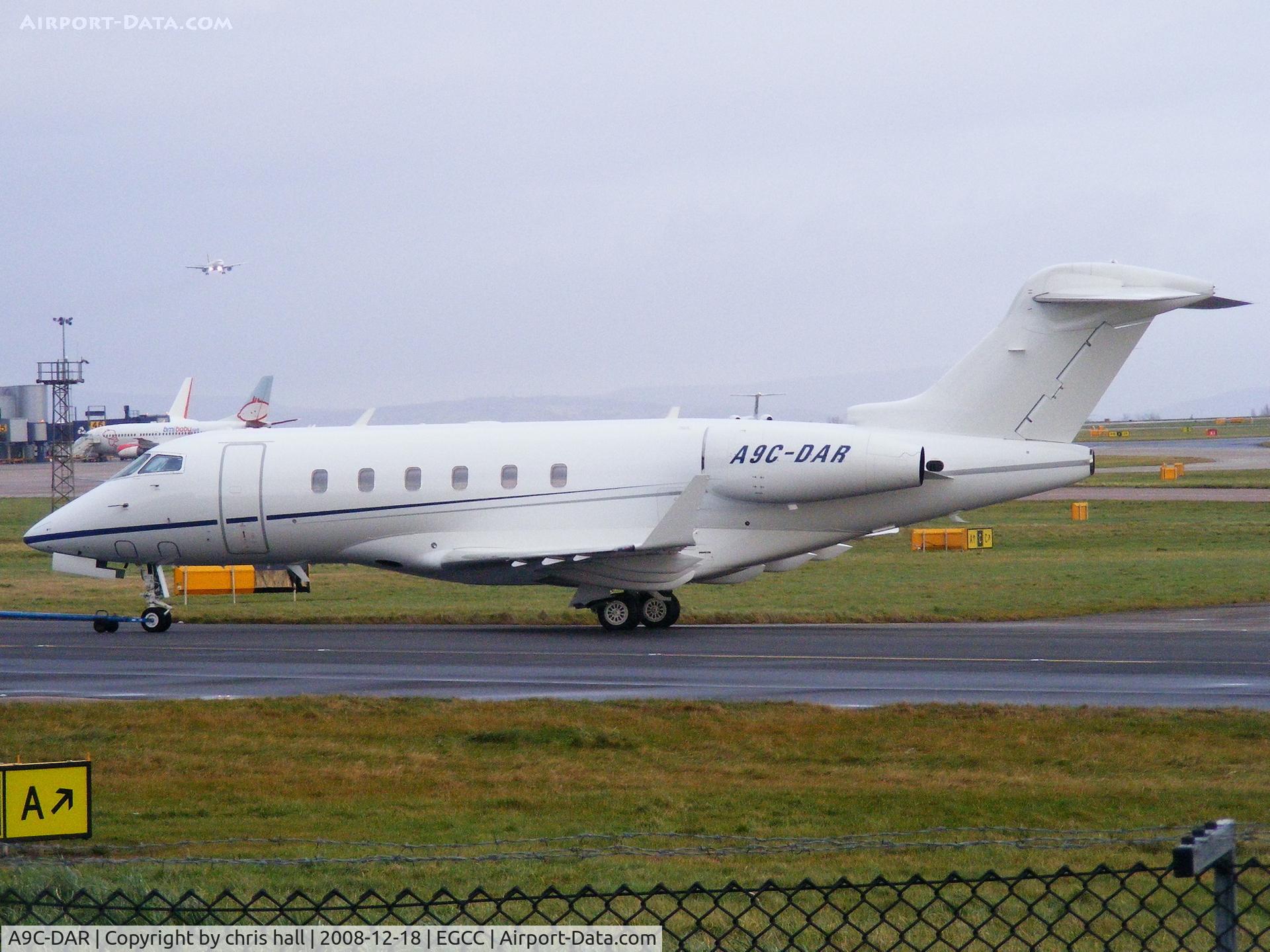 A9C-DAR, 2007 Bombardier Challenger 300 (BD-100-1A10) C/N 20169, Avcon Jet AG; Ex G-UYGB