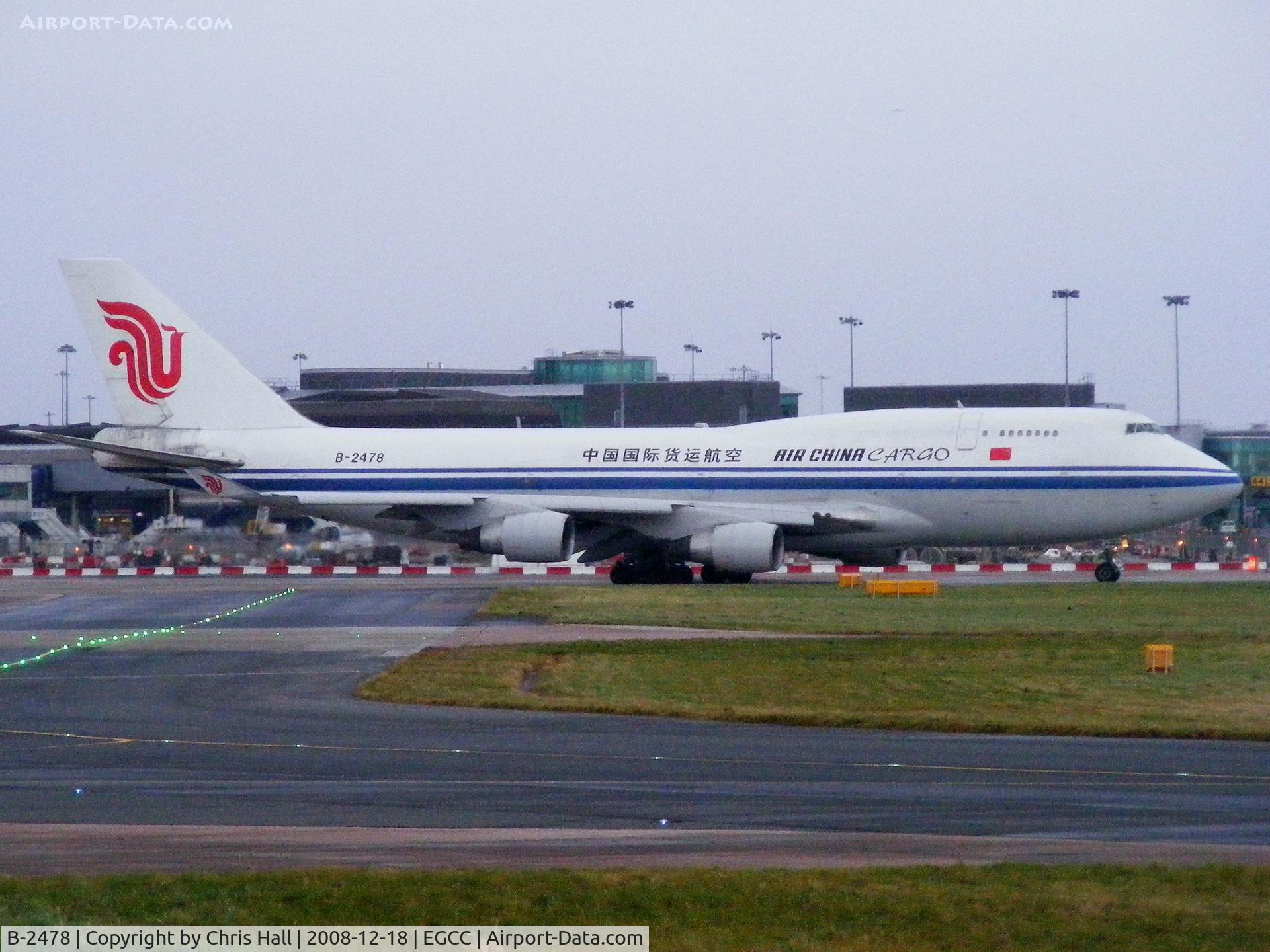 B-2478, 1991 Boeing 747-433M C/N 25075, Air China Cargo