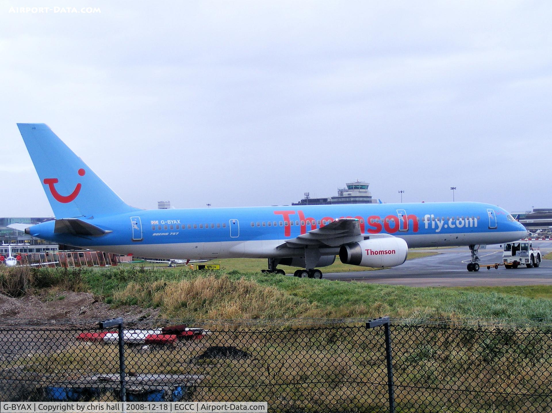 G-BYAX, 1999 Boeing 757-204 C/N 28834, Thomson