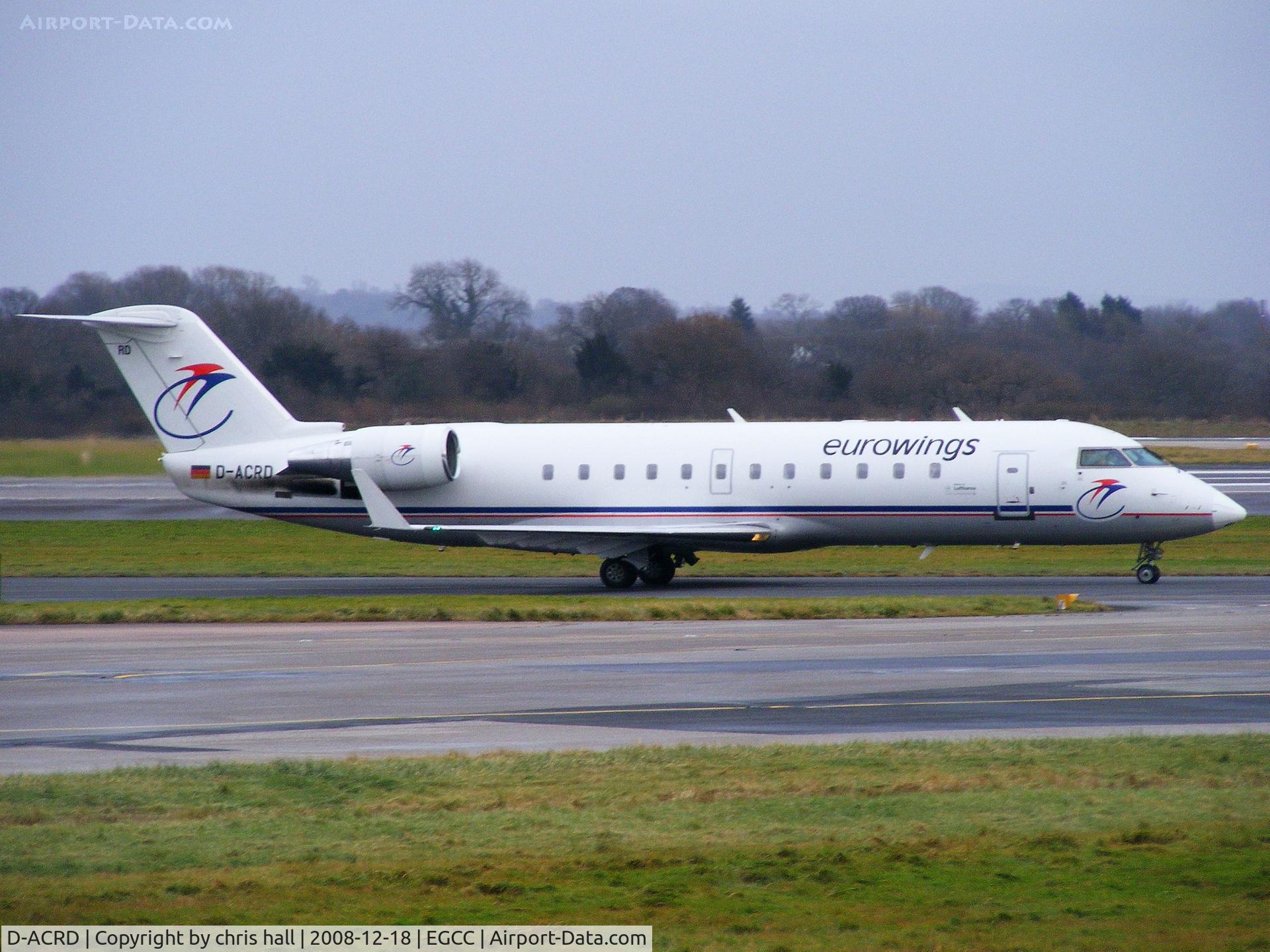 D-ACRD, Canadair CRJ-200ER (CL-600-2B19) C/N 7583, Eurowings
