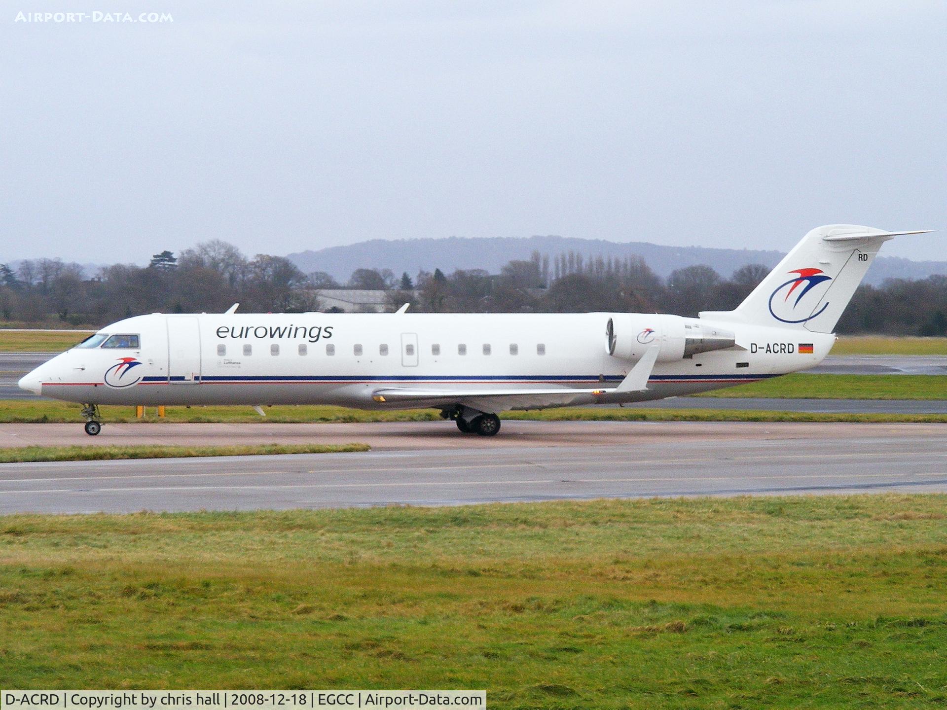 D-ACRD, Canadair CRJ-200ER (CL-600-2B19) C/N 7583, Eurowings