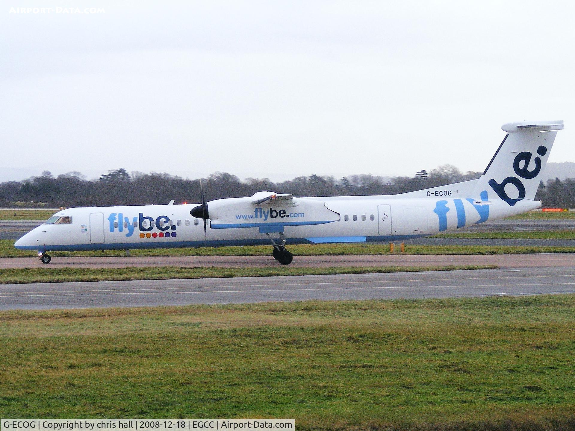 G-ECOG, 2008 De Havilland Canada DHC-8-402Q Dash 8 C/N 4220, flybe