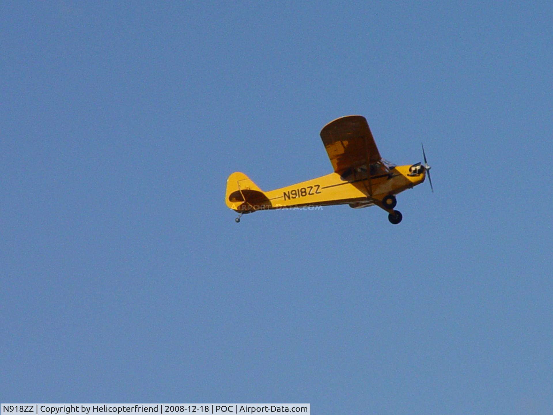 N918ZZ, 2006 American Legend AL3 C/N AL-1058, Eastbound and climbing from Runway 8L at Brackett