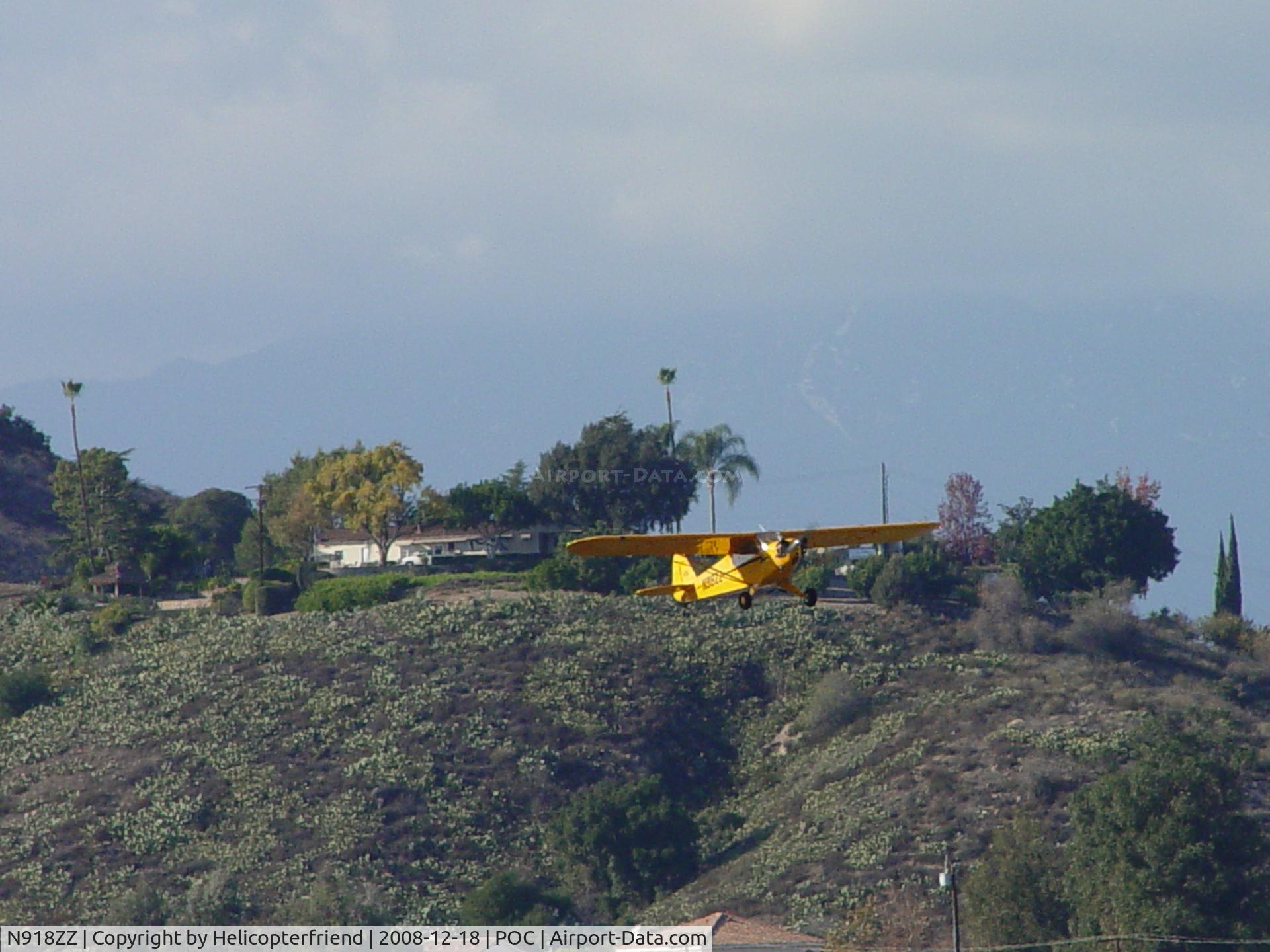 N918ZZ, 2006 American Legend AL3 C/N AL-1058, Lift off from 8L at Brackett