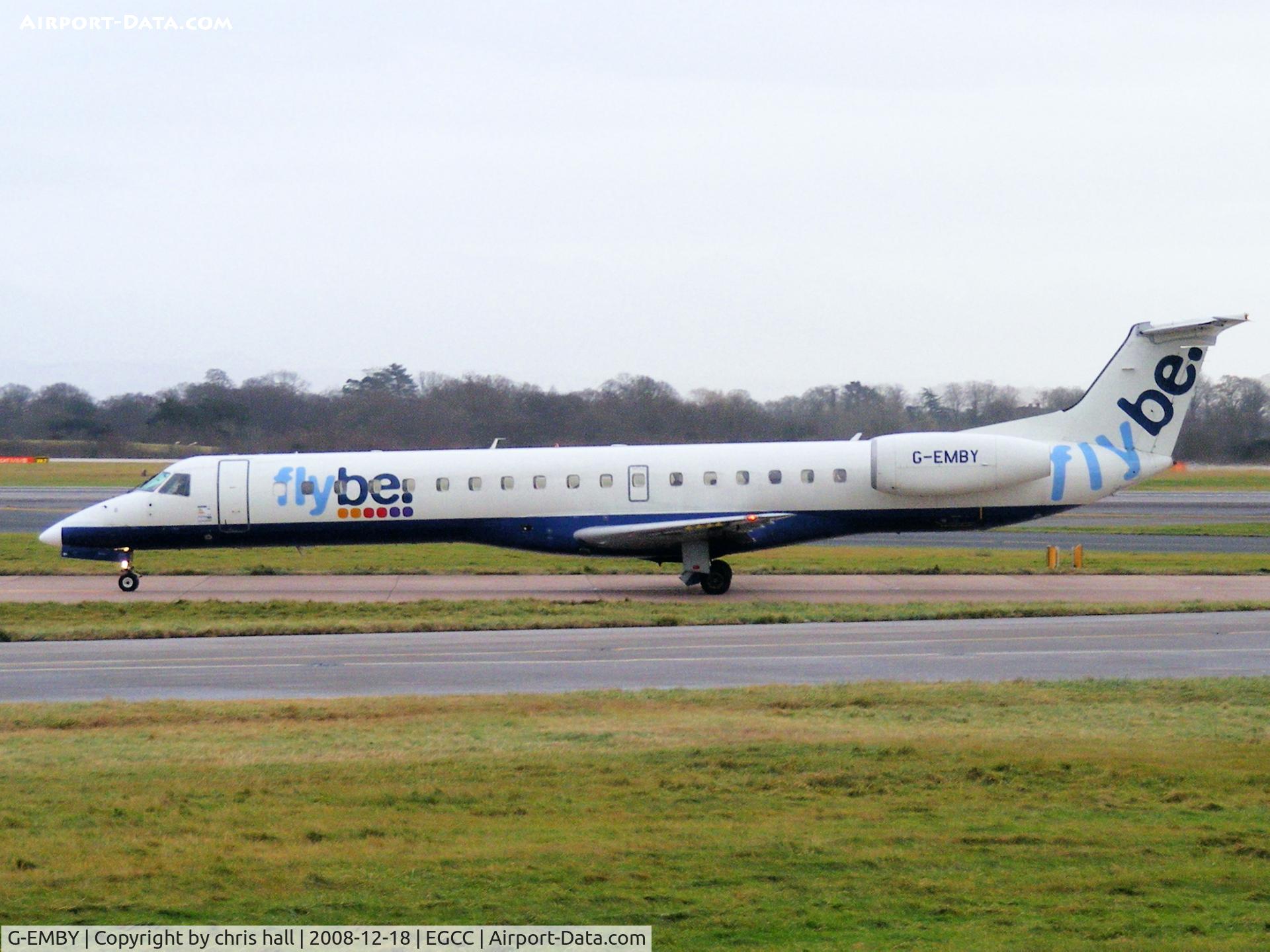 G-EMBY, 2002 Embraer EMB-145EU (ERJ-145EU) C/N 145617, flybe