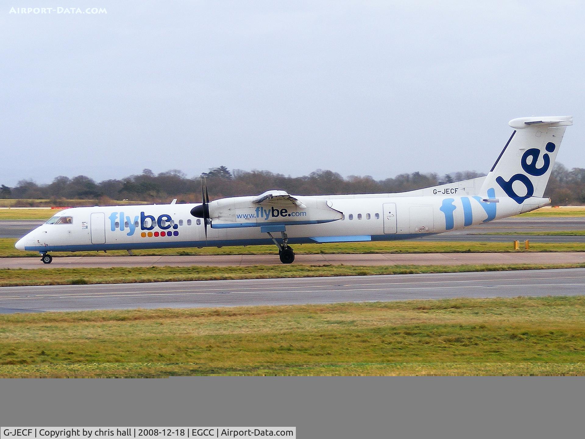 G-JECF, 2004 De Havilland Canada DHC-8-402Q Dash 8 C/N 4095, flybe