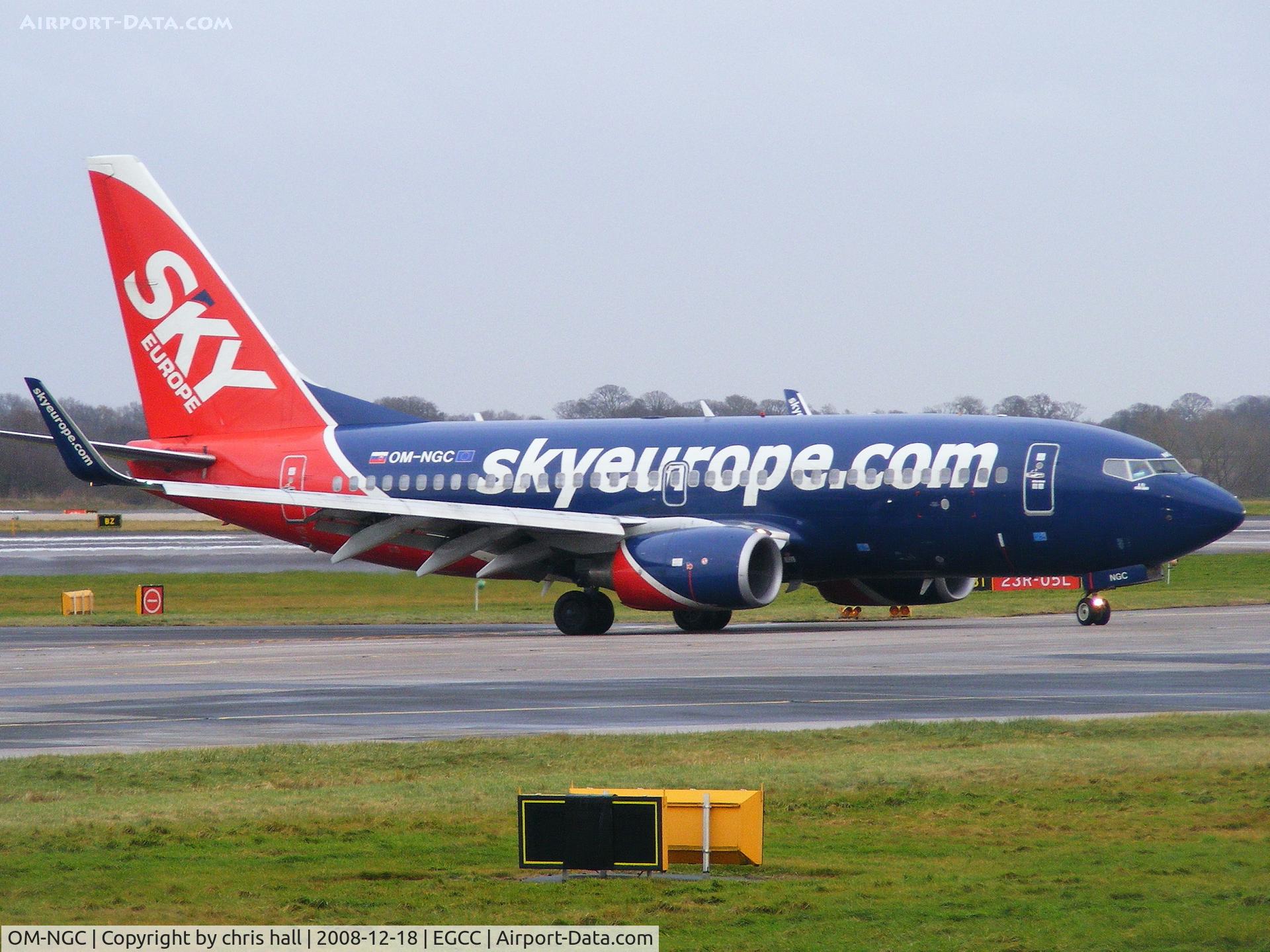 OM-NGC, 2006 Boeing 737-76N C/N 32696, Sky Europe