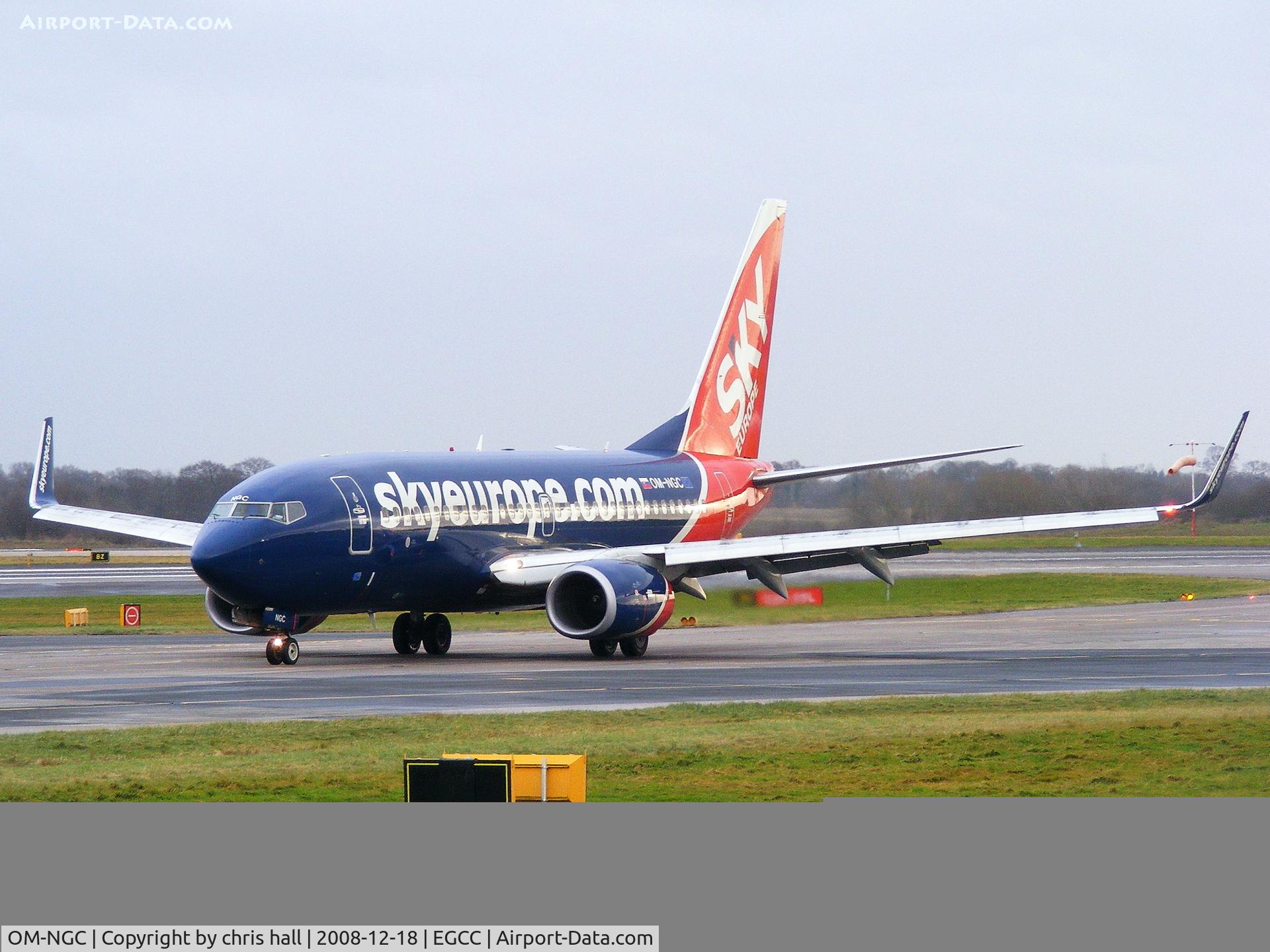 OM-NGC, 2006 Boeing 737-76N C/N 32696, Sky Europe