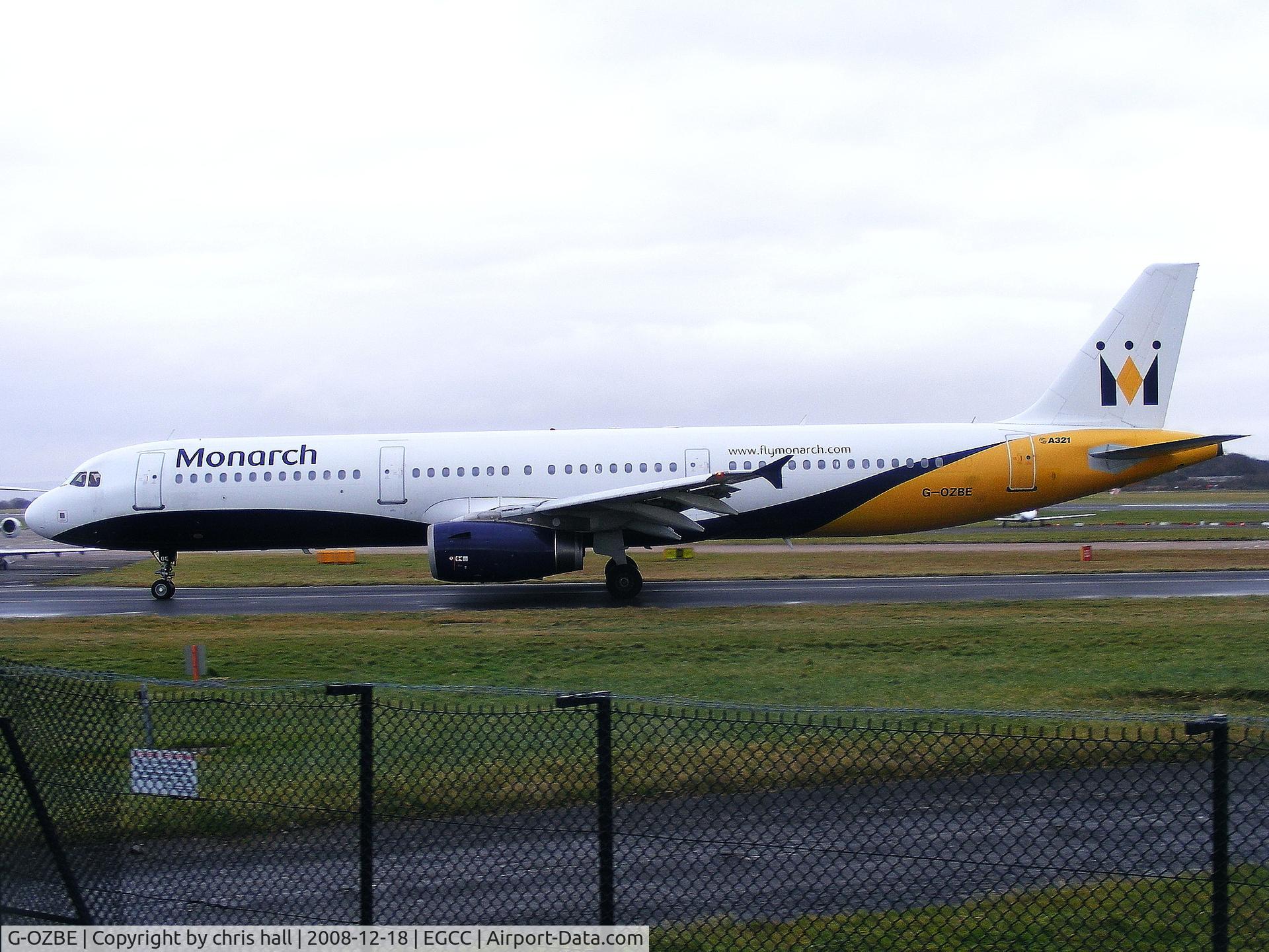 G-OZBE, 2002 Airbus A321-231 C/N 1707, Monarch