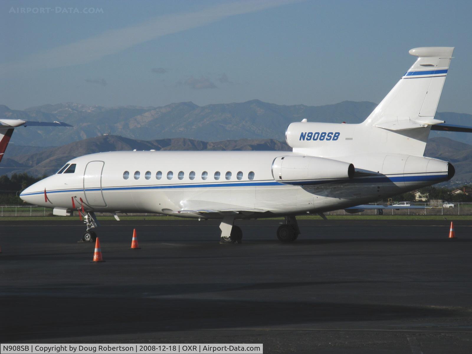 N908SB, 2000 Dassault Falcon 900EX C/N 81, 2000 Dassault FALCON 900 EX (Long range), Three Honeywell TFE-731-60 turbofans, 5,000 lb st each takeoff rating