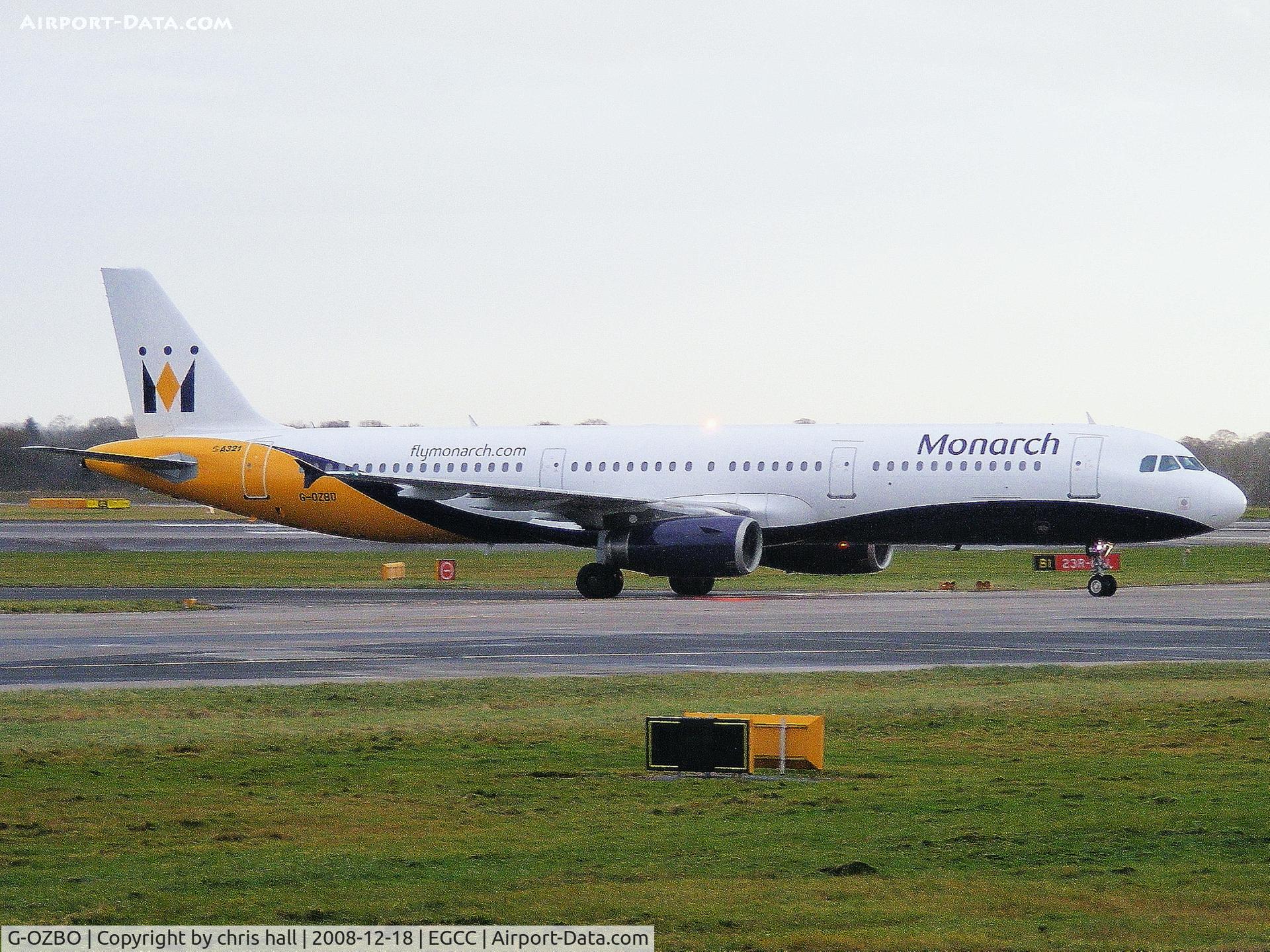 G-OZBO, 2000 Airbus A321-231 C/N 1207, Monarch